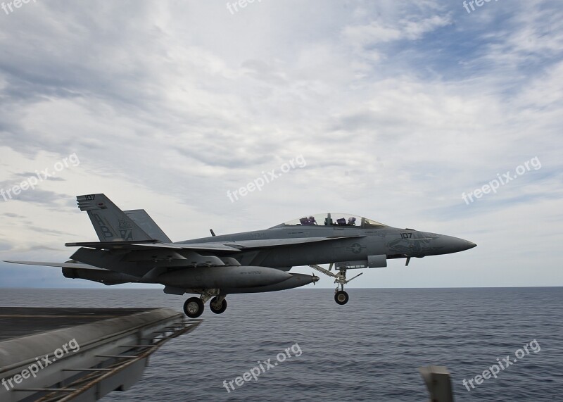 Aircraft Jet Military F-18 Super Hornet