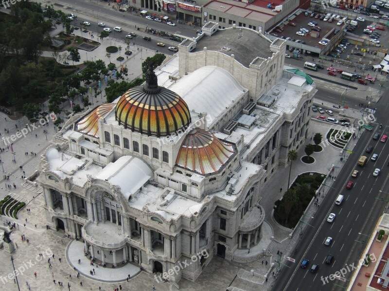 Mexico City Fine Arts City Mexico Palace