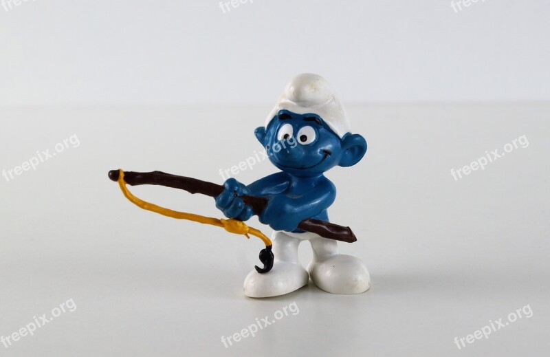 Smurf Smurfs Angel Smurf Figure Toys