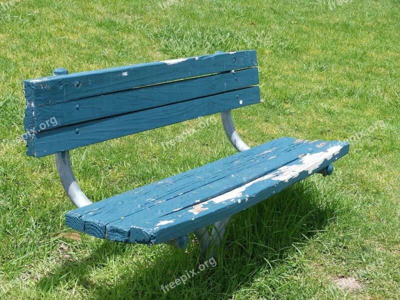 Bench Old Weathered Old Wood Bench Seat