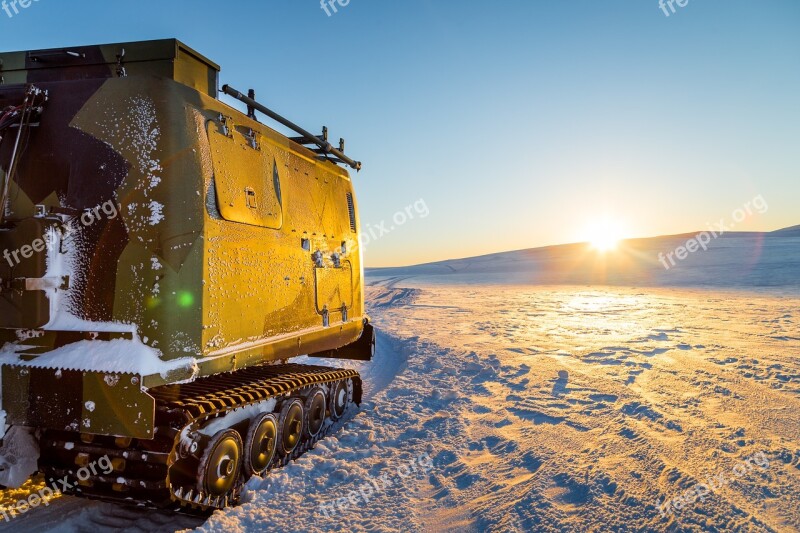 Snow Winter Norway Army Cold