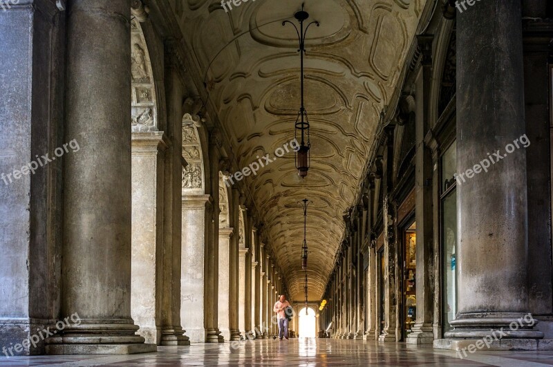 Vacations Travel Tourism Venice Arcades