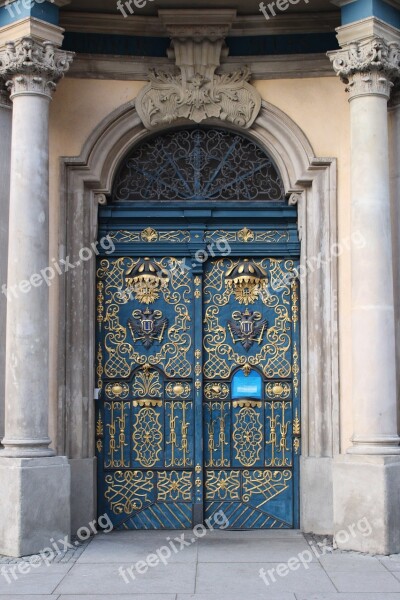 Wrocław Poland University The Door Architecture