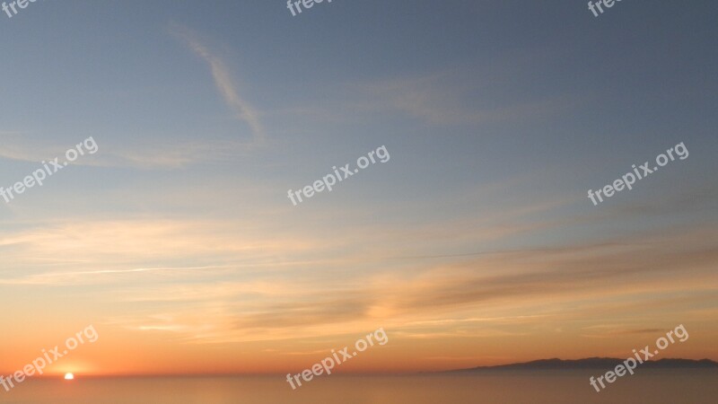 Dawn This Island Gran Canaria Sea