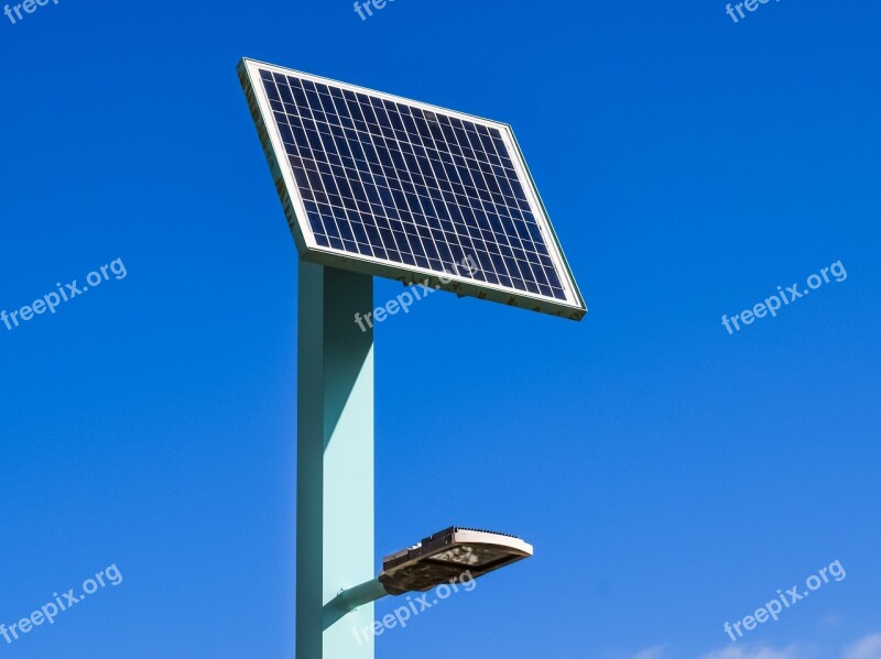 Solar Panel Photo Voltaic Lighting Energy Alternative