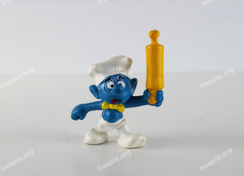 Smurf Smurfs Cook Smurf Figure Toys