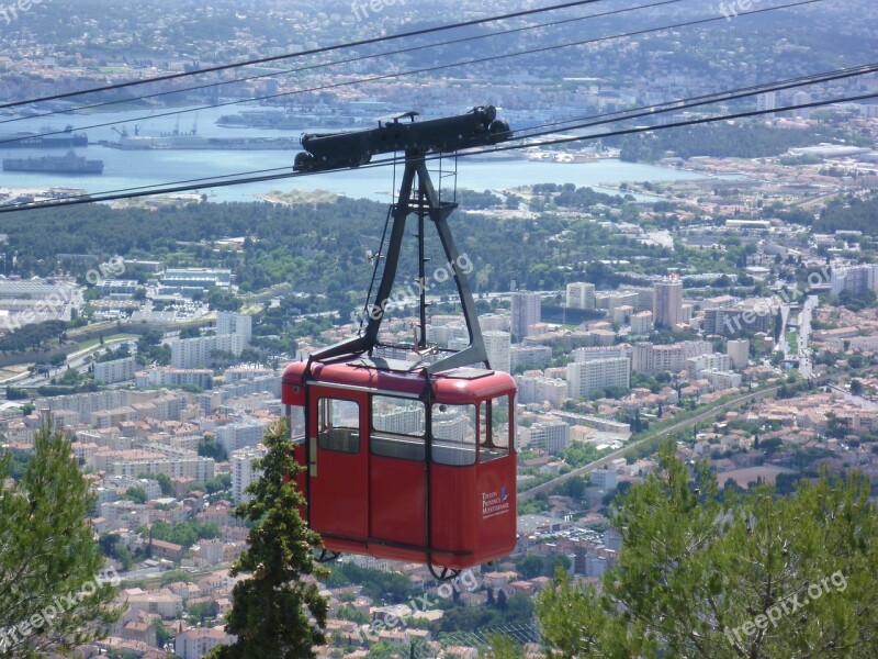 Cable Car Toulon Cabin Gondola Free Photos