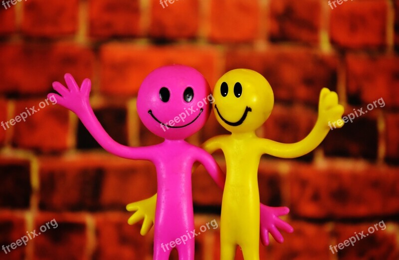 Smilies Males Colorful Cute Figures