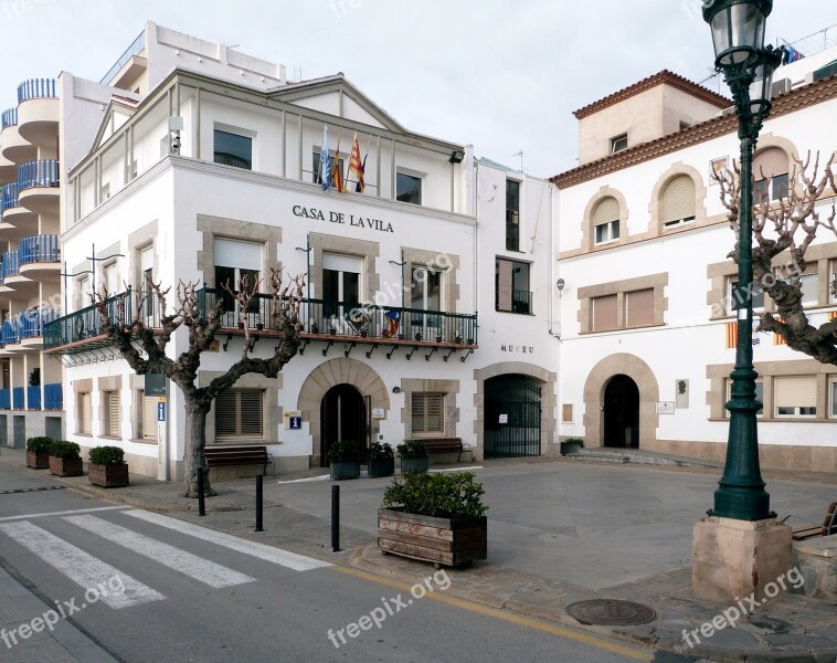 City Hall Sant Pol Maresme Mediterranean Building