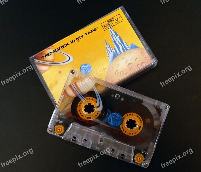 Cassette Tape Music Retro Audio