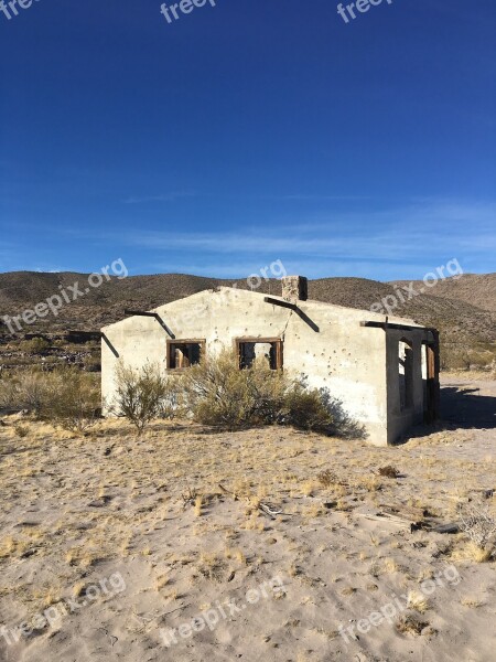 Ghost Town Ruins Mining Goldmine Western