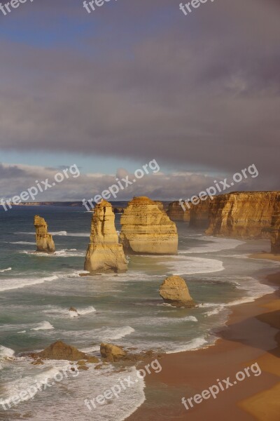 Australia Great Ocean Road Coast Surf Free Photos