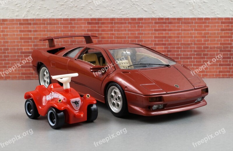 Model Car Lamborghini Diablo Bobby Car Vehicles