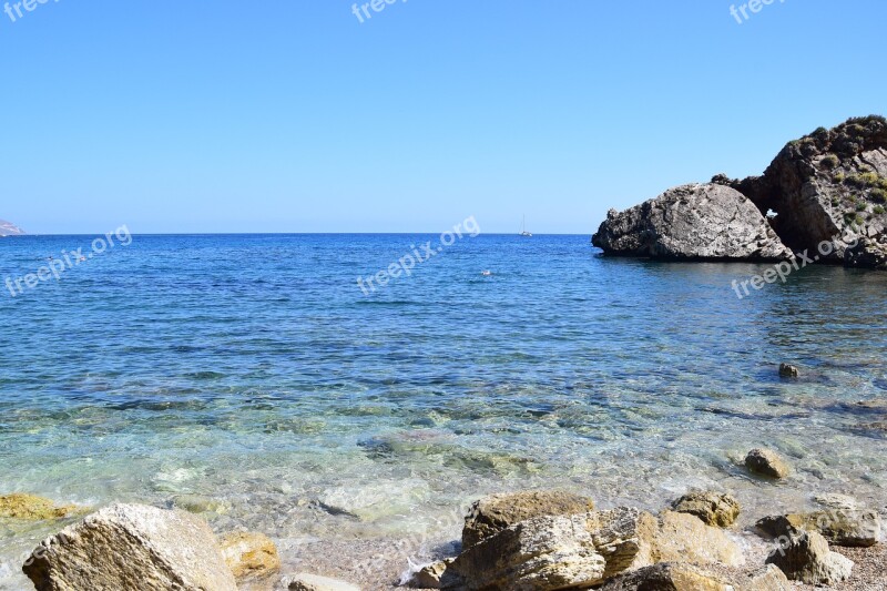 Beach Stones Sea Pebble Sand Beach