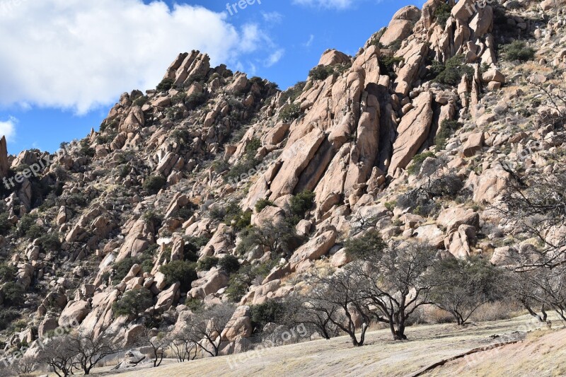 Rock Mountain Landscape Natura Relax