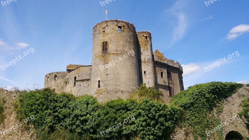 Castle Nature Rampart Monument France