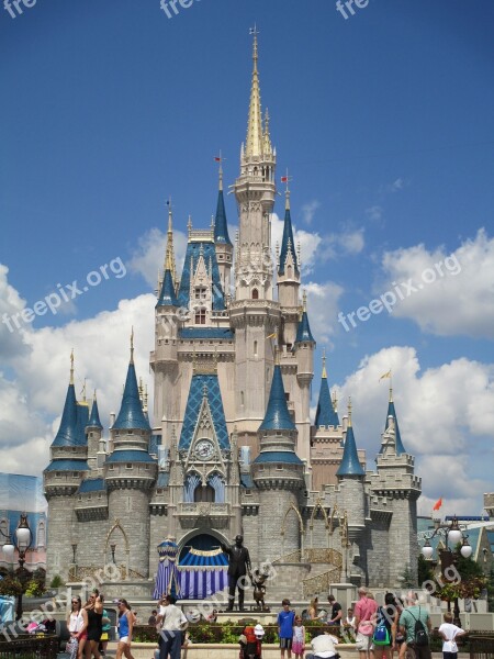 Castle Orlando Disney Cinderella Princess