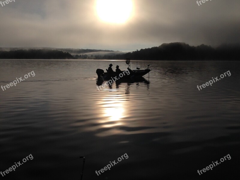 Sunrises Sunsets Lake Sun Free Photos