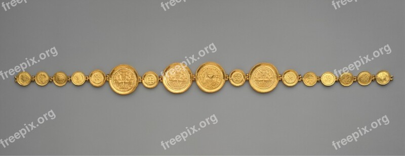 Gold Coin Belt Money Rich