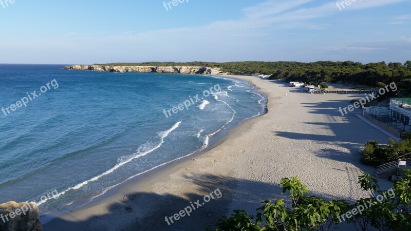 Sea Beach Salento Free Photos