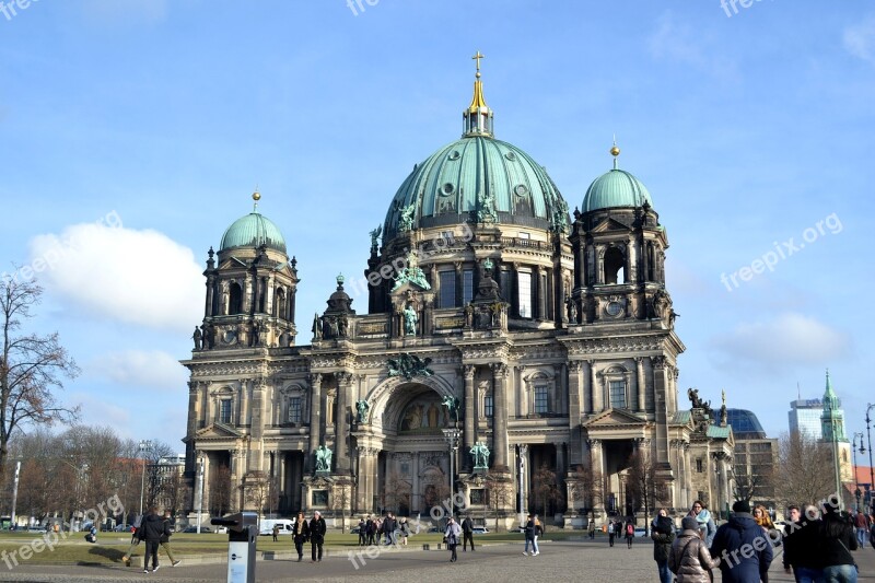 Berlin Dorm Berlin Cathedral Europe Church Free Photos