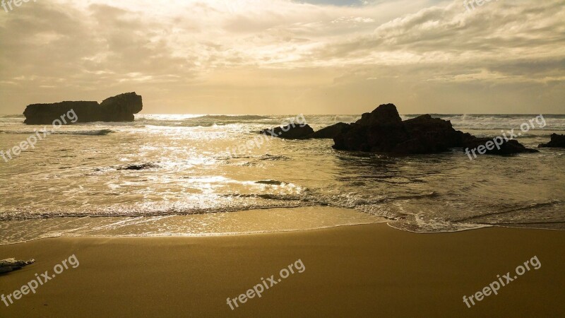 Sagres Portugal Beach Atlantic Ocean Tourism