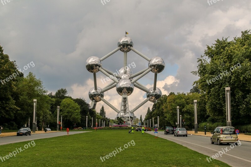 Belgium Brussels Atomium Free Photos