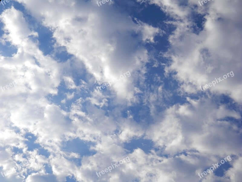 Dense Clouds Overcast Sky Clouds Texture Free Photos