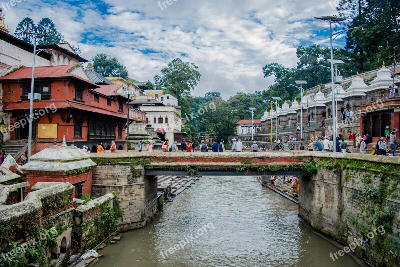 Nepal Kathmandu Pasuptinath Asia Travel