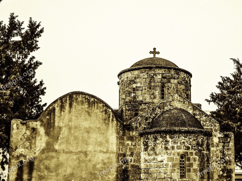 Cyprus Paralimni Ayia Anna Church Medieval