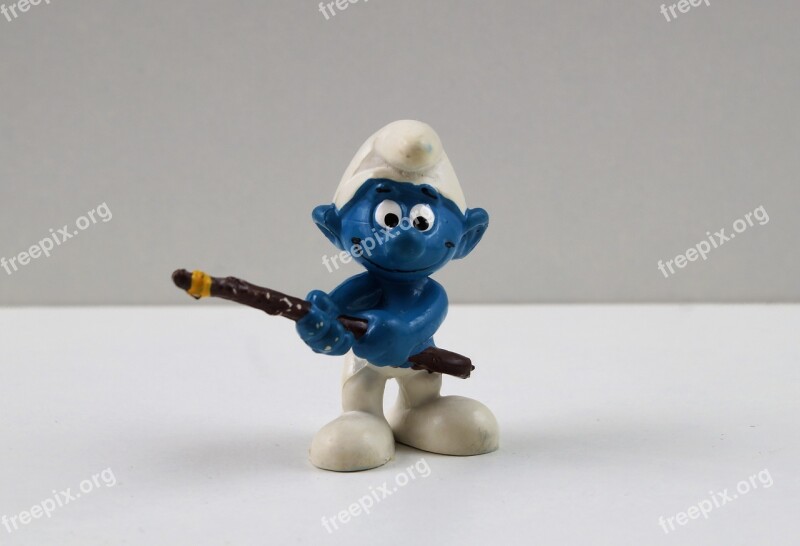 Smurf Smurfs Angel Smurf Figure Toys