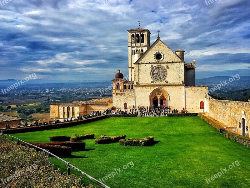 Umbria Church Italy Catholic Sanctuary