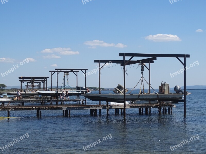 Oyster Pond Of Thau Marseillan Free Photos