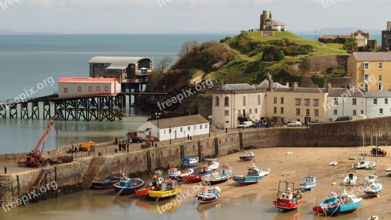 Tenby Pembrokeshire Beach Wales Sea