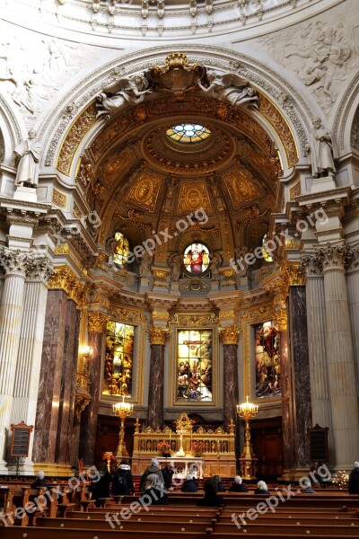 Berlin Dome Berlin Cathedral Europe Cathedral Free Photos