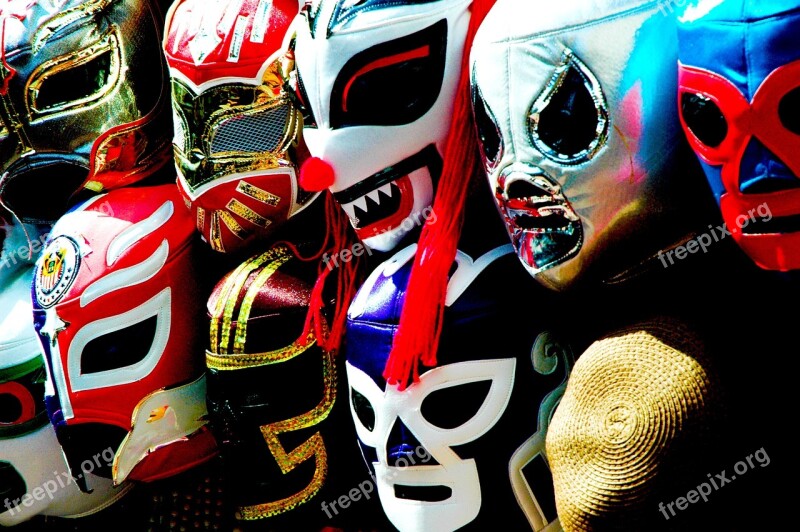 Mexico Fighter Wrestling Mask Free Photos