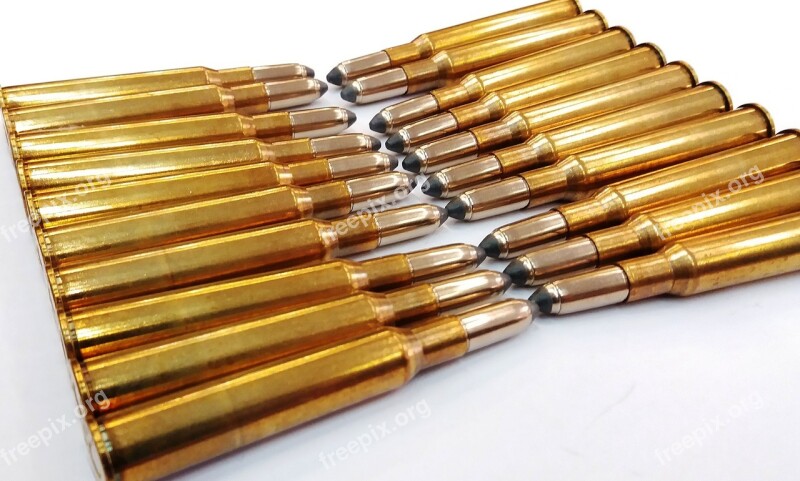 Ammunition Rifle Weapons Free Photos