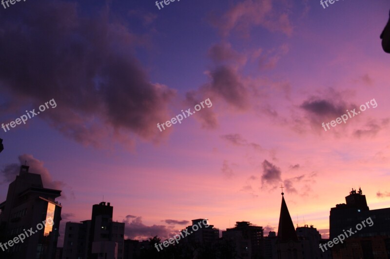 Sunset Florianópolis Clouds Sky Floripa