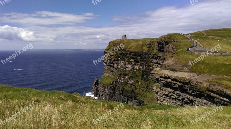 Cliffs Of Moher Munster Ireland Sea Free Photos