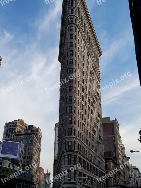 New York City Flatiron Building New York Free Photos