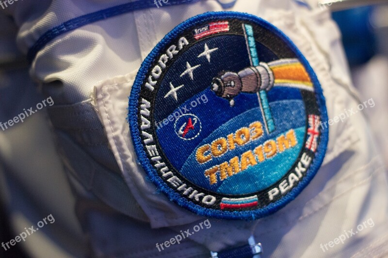 Tim Peake Uk Space Suit Worn In The Soyuz Space Capsule Astronaut