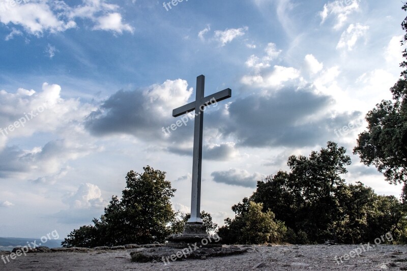 Ganagobie Cross Symbol Priory Monastery