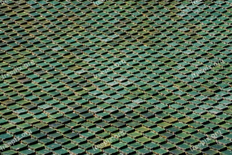 Tiles Roof Tenerife Loropark Green