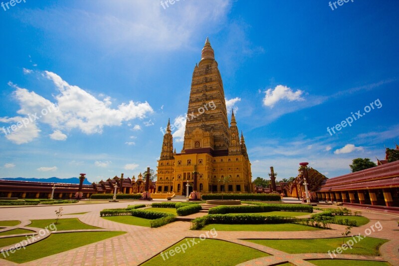 Wat Bang Thong Buddhist Temple Krabi Free Photos