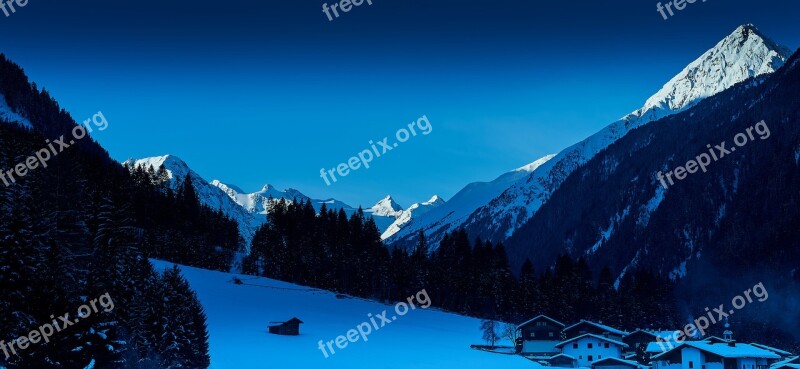 Stubaital Stubai Tyrol Austria Mountains