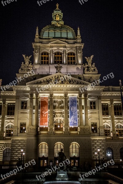 Masaryk Czechoslovakia Tricolor Prague Building