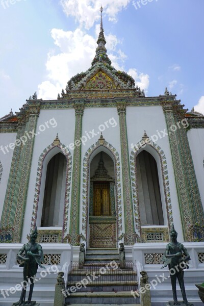 Wat Phra Kaew Tantima Bird Grand Palace Temple Buddhism