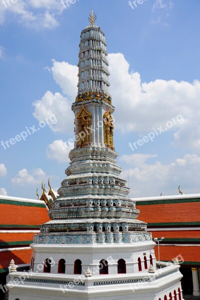 Wat Phra Kaew Grand Palace Buddhism Temple Thai