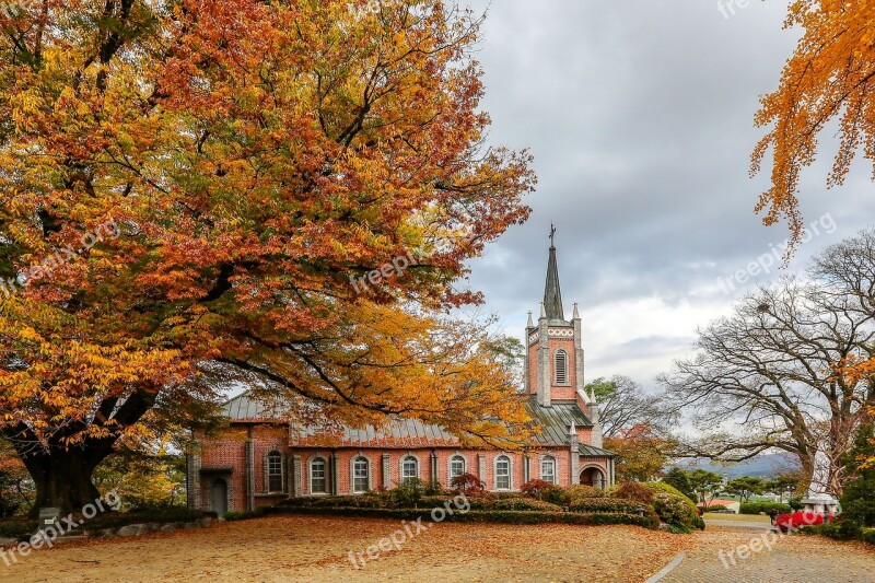 Korea Asan Offensive And Cathedral Autumn