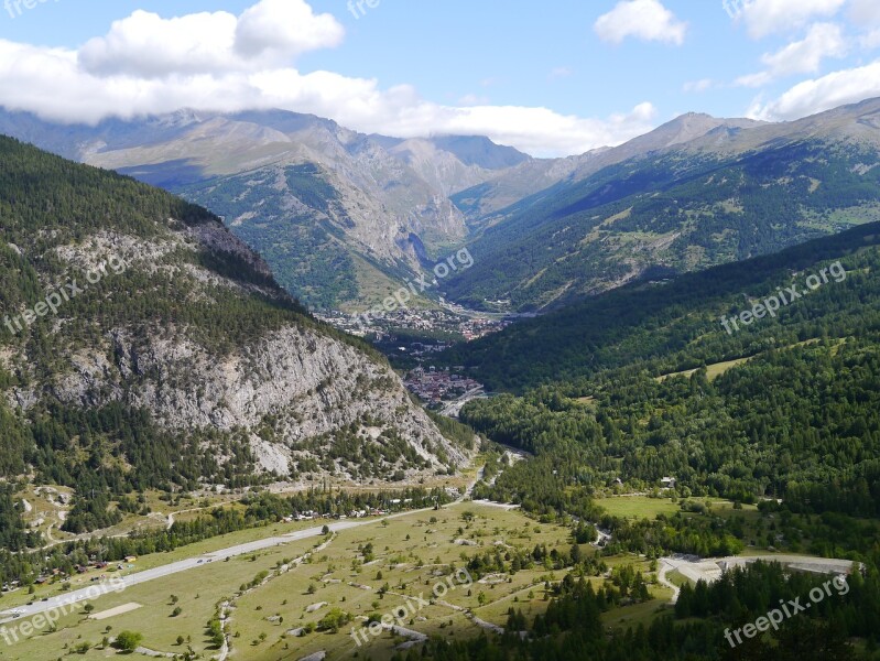 Alps Cycling Race Bike Bicycle Mountains